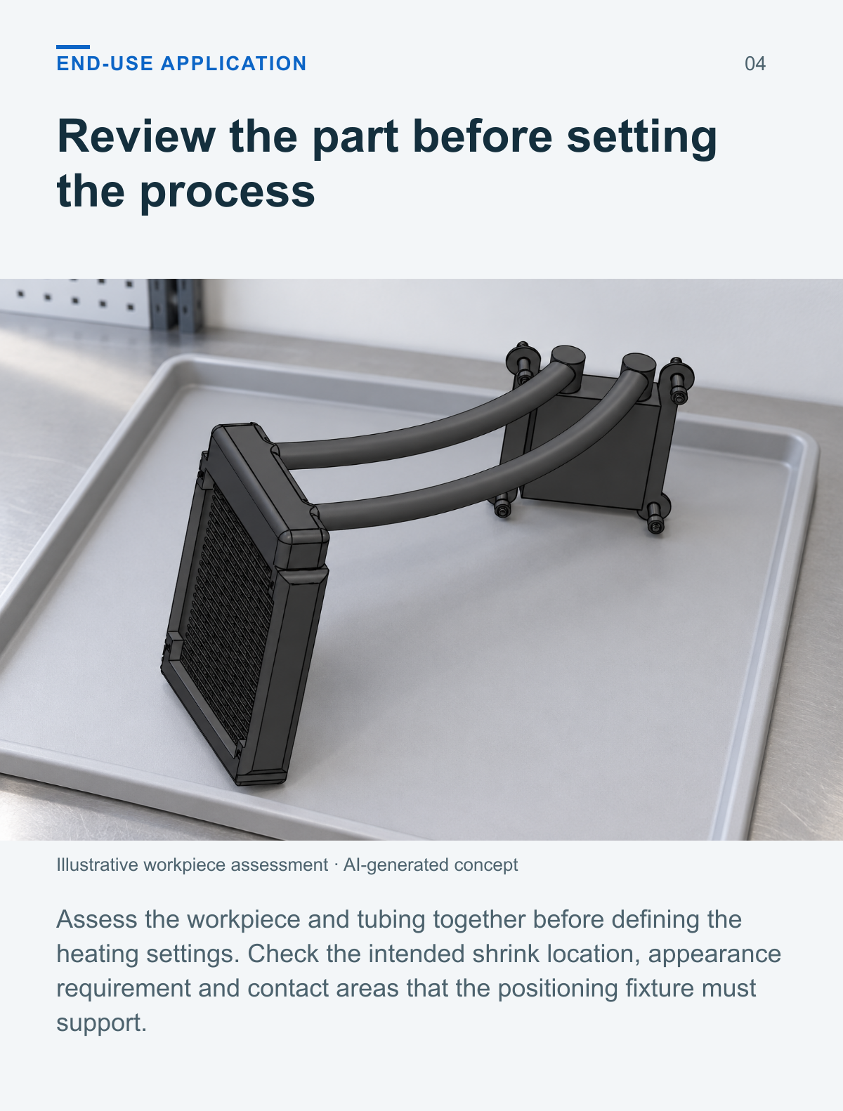 Heat Shrink Tubing Heating Machine — end use application