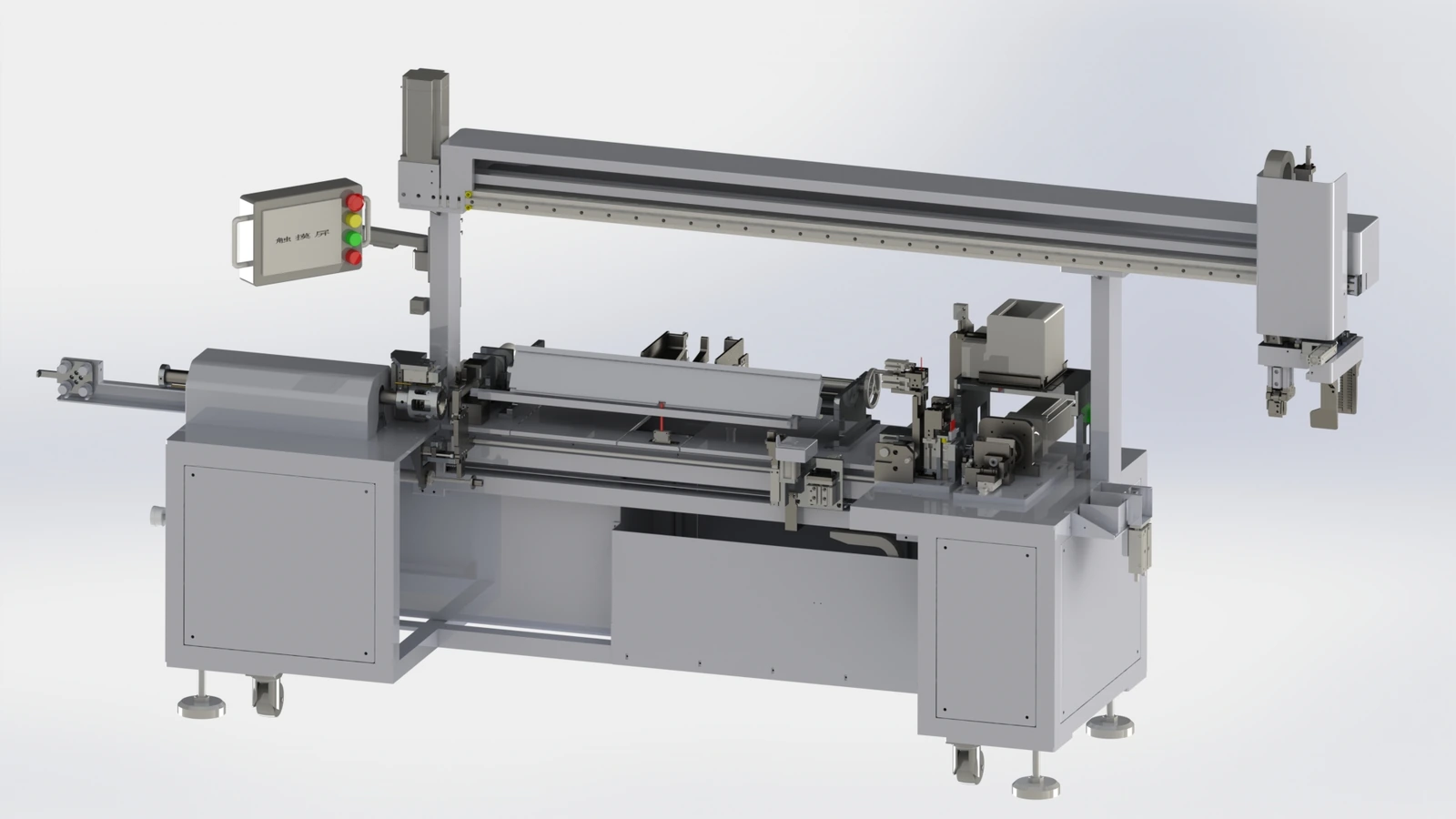 Artificial Christmas tree branch binding machine
