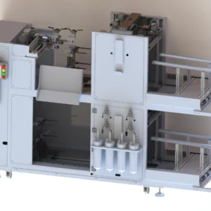 PE Christmas Tree Branch Painting Machine (Dual-Level, 4-Output) — M06 SRC 001
