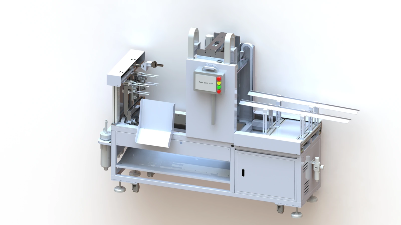 Single-level 2-output PE Christmas tree branch painting machine